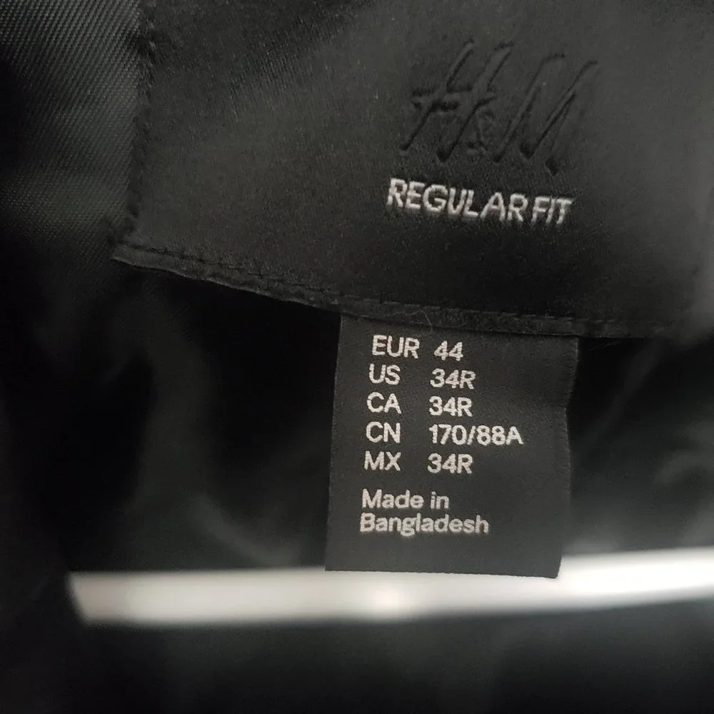 H&M Black dress jacket - Picture 3 of 14
